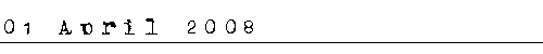 01 April 2008