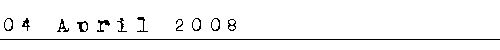 04 April 2008
