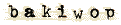 bakiwop