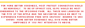 Most dire warning indeed