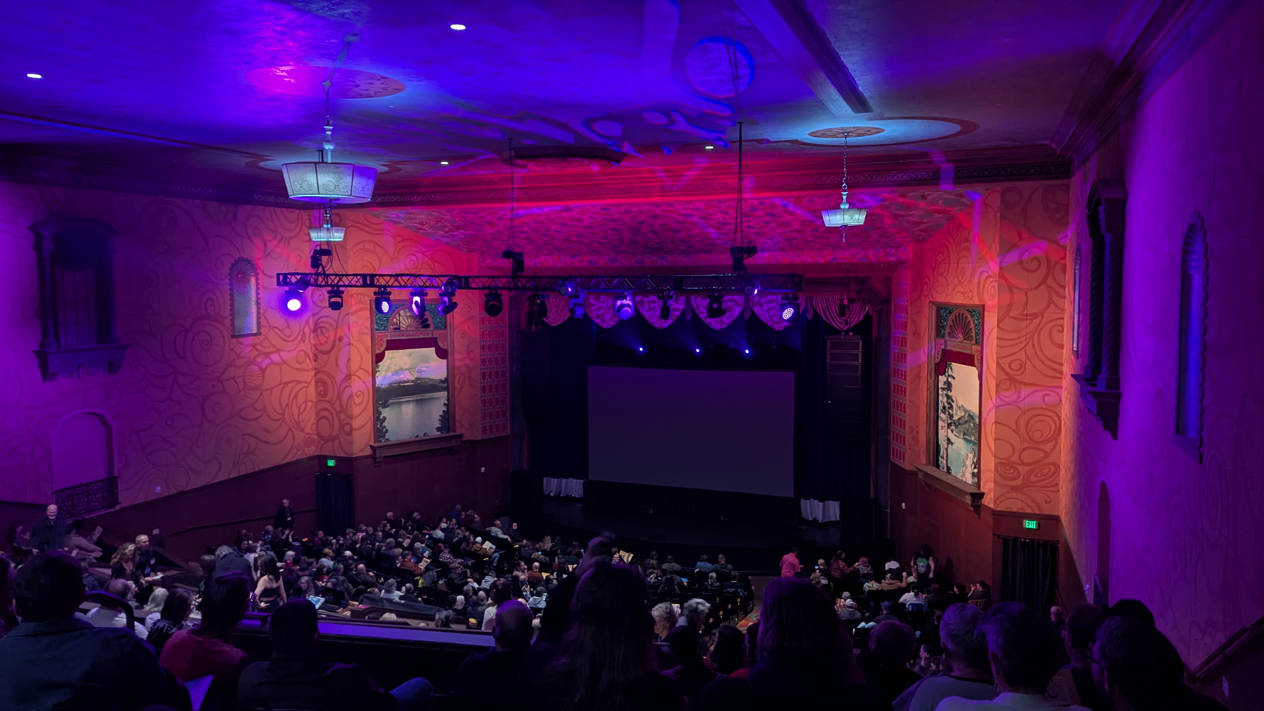 Holly Theatre interior.