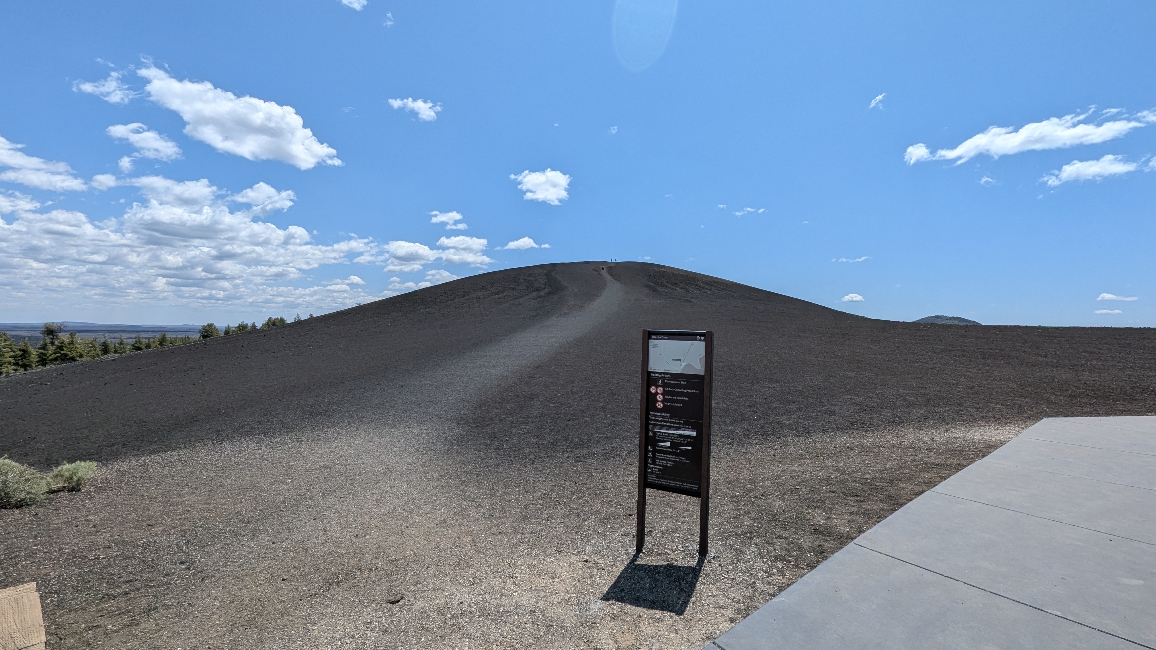 Inferno Cone, a cinder cone